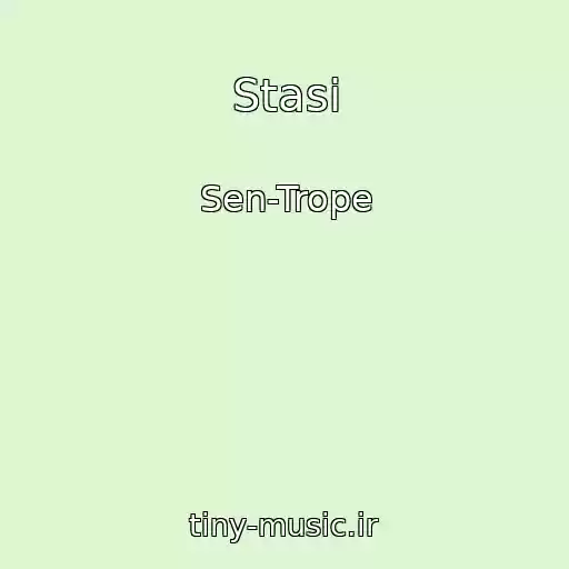 کاور آهنگ Stasі از Sen-Trope