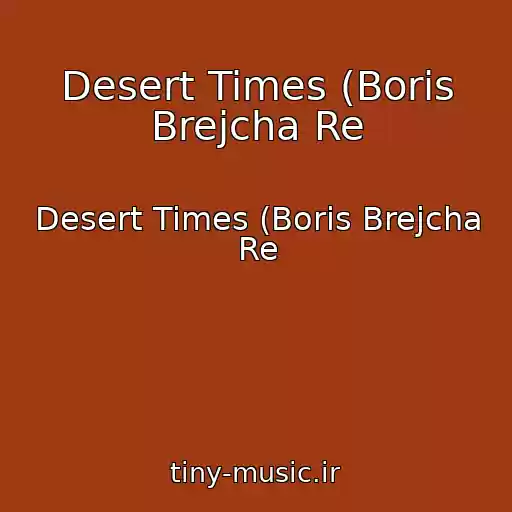 کاور آهنگ Desert Times (Boris Brejcha Re از Desert Times (Boris Brejcha Re