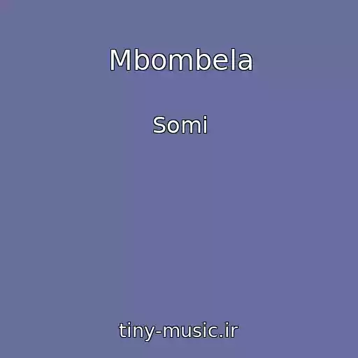 کاور آهنگ Mbombela از Somi