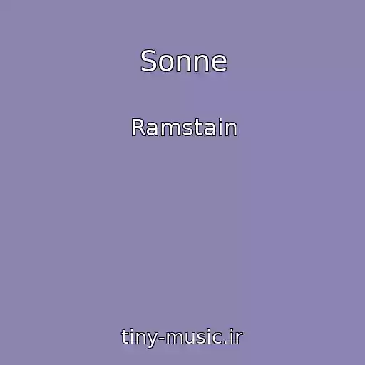 کاور آهنگ Sonne از Ramstain