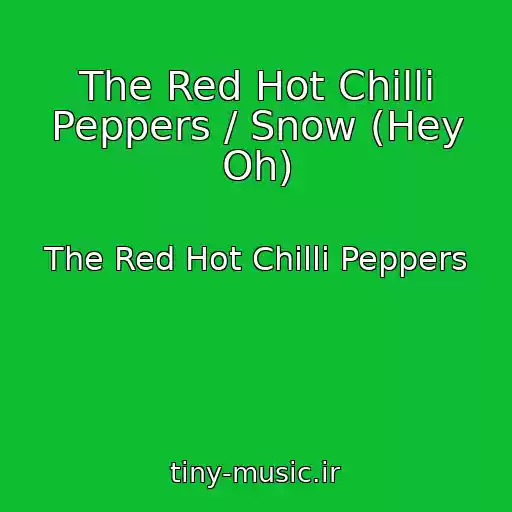 کاور آهنگ The Red Hot Chilli Peppers / Snow (Hey Oh) از The Red Hot Chilli Peppers
