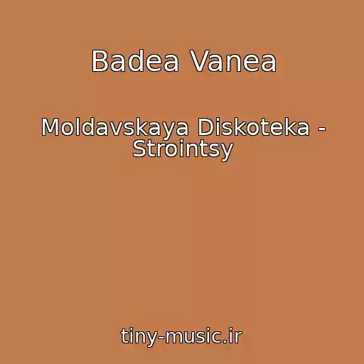کاور آهنگ Badea Vanea از Moldavskaya Diskoteka - Strointsy