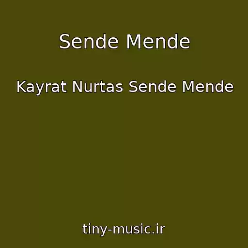 کاور آهنگ Sende Mende از Kayrat Nurtas Sende Mende