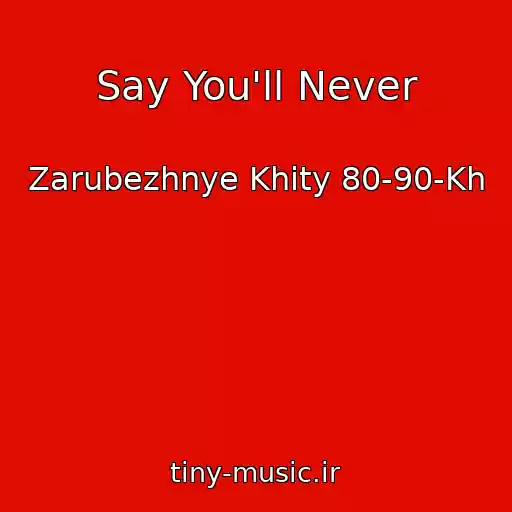 کاور آهنگ Say You'll Never از Zarubezhnye Khity 80-90-Kh