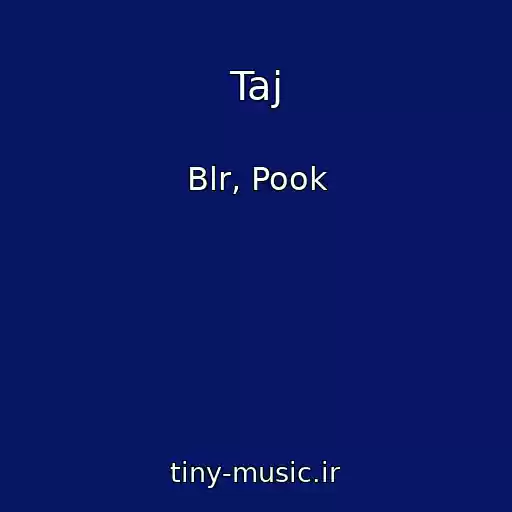 کاور آهنگ Taj از Blr, Pook