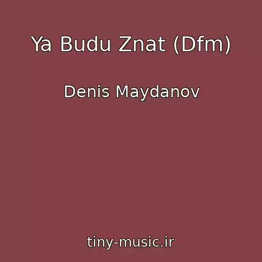 کاور آهنگ Ya Budu Znat (Dfm) از Denis Maydanov