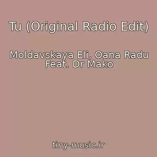 کاور آهنگ Tu (Original Radio Edit) از Moldavskaya Eli, Oana Radu Feat. Dr Mako