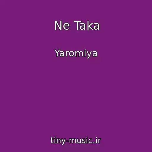 کاور آهنگ Ne Taka از Yaromiya