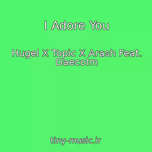کاور آهنگ I Adore You از Hugel X Topic X Arash Feat. Daecolm