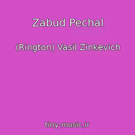 کاور آهنگ Zabud Pechal از (Rington) Vasil Zіnkevich