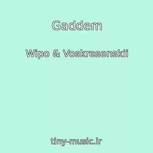 کاور آهنگ Gaddem از Wipo & Voskresenskii