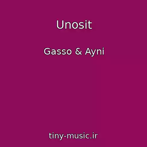 کاور آهنگ Unosit از Gasso & Ayni