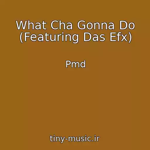 کاور آهنگ What Cha Gonna Do (Featuring Das Efx) از Pmd