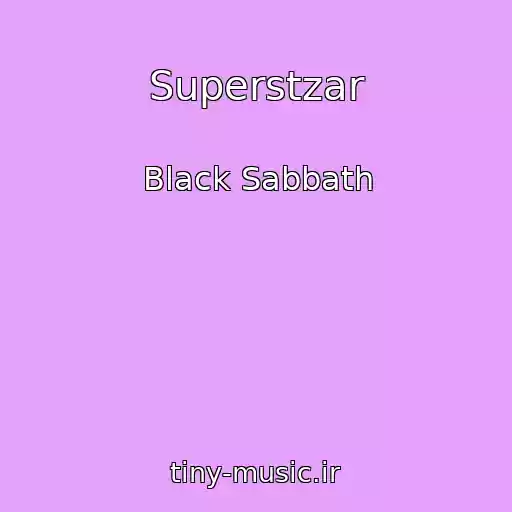 کاور آهنگ Superstzar از Black Sabbath