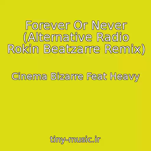 کاور آهنگ Forever Or Never (Alternative Radio Rokin Beatzarre Remix) از Cinema Bizarre Feat Heavy