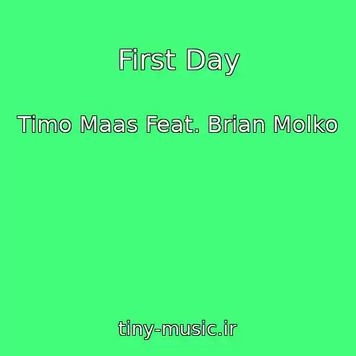 کاور آهنگ First Day از Timo Maas Feat. Brian Molko