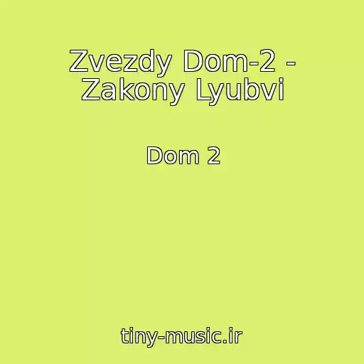 کاور آهنگ Zvezdy Dom-2 - Zakony Lyubvi از Dom 2