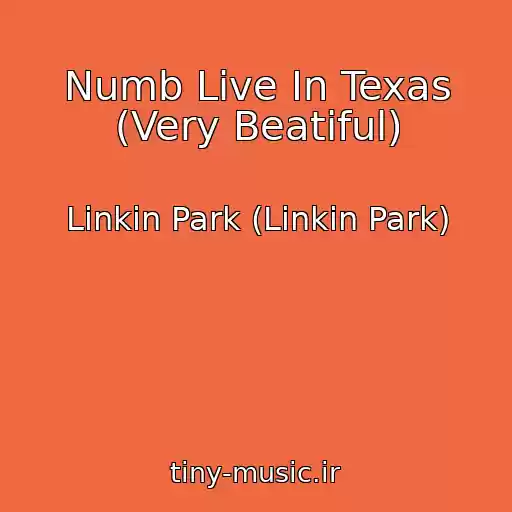 کاور آهنگ Numb Live In Texas (Very Beatiful) از Linkin Park (Linkin Park)