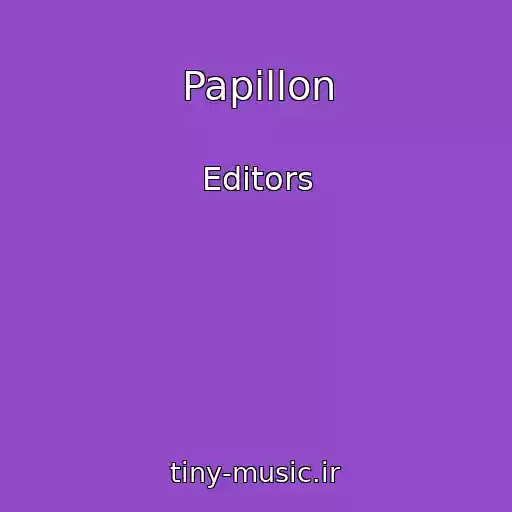 کاور آهنگ Papillon از Editors