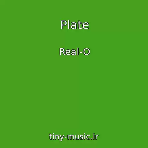 کاور آهنگ Plate از Real-O