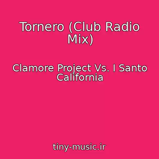 کاور آهنگ Tornero (Club Radio Mix) از Clamore Project Vs. I Santo California