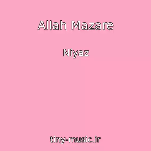 کاور آهنگ Allah Mazare از Niyaz