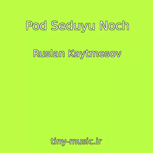 کاور آهنگ Pod Seduyu Noch از Ruslan Kaytmesov