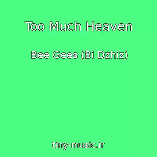 کاور آهنگ Too Much Heaven از Bee Gees (Bi Dzhiz)