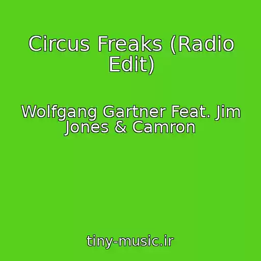 کاور آهنگ Circus Freaks (Radio Edit) از Wolfgang Gartner Feat. Jim Jones & Camron