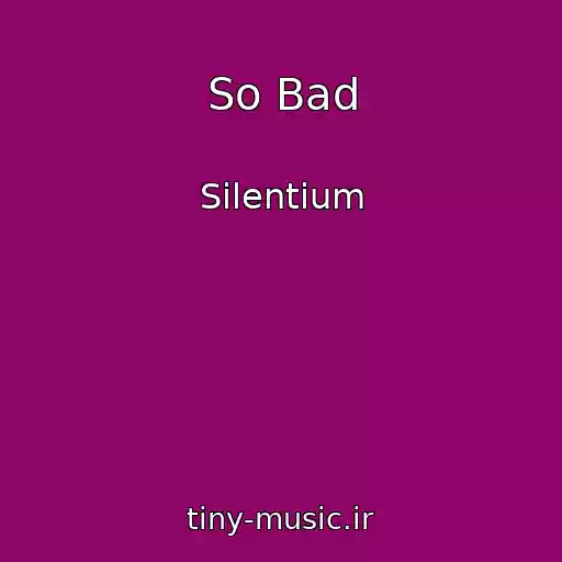 کاور آهنگ So Bad از Silentium
