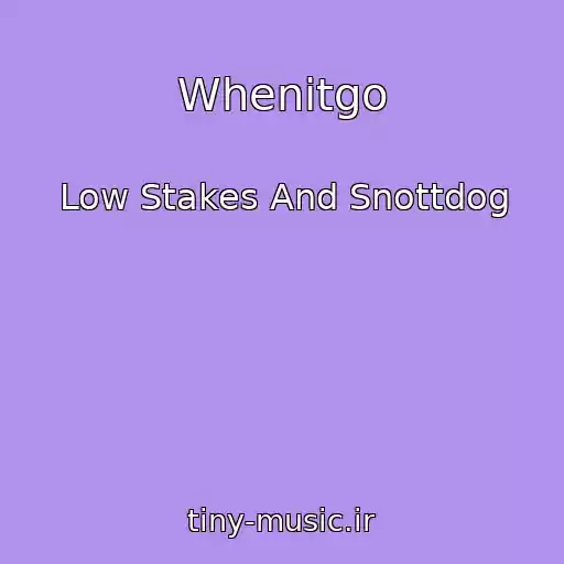 کاور آهنگ Whenitgo از Low Stakes And Snottdog