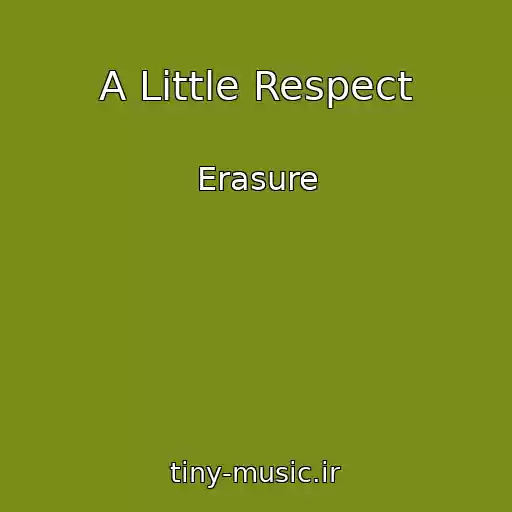 کاور آهنگ A Little Respect از Erasure