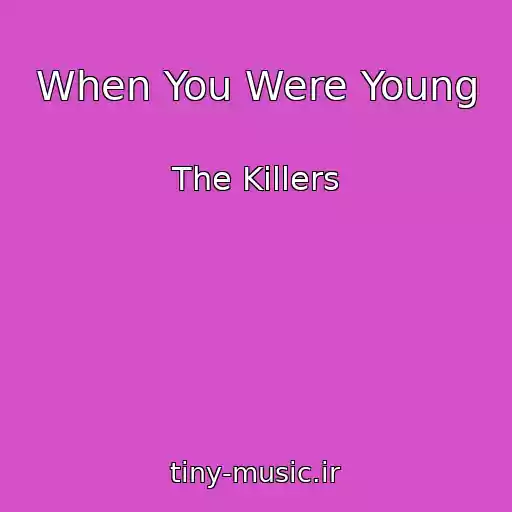 کاور آهنگ When You Were Young از The Killers
