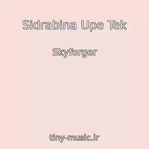کاور آهنگ Sidrabina Upe Tek از Skyforger