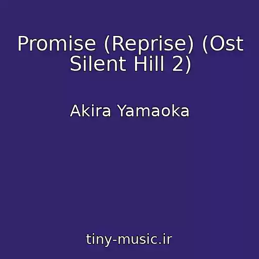 کاور آهنگ Promise (Reprise) (Ost Silent Hill 2) از Akira Yamaoka