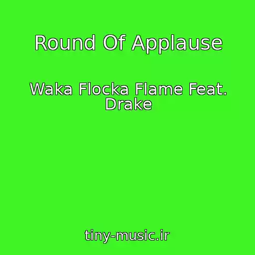 کاور آهنگ Round Of Applause از Waka Flocka Flame Feat. Drake