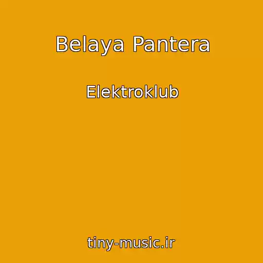 کاور آهنگ Belaya Pantera از Elektroklub