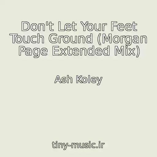 کاور آهنگ Don't Let Your Feet Touch Ground (Morgan Page Extended Mix) از Ash Koley