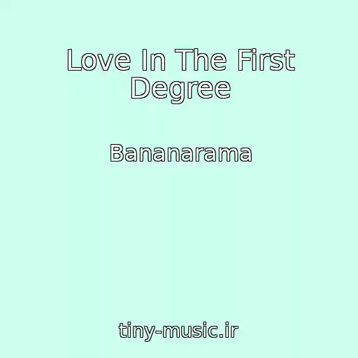 کاور آهنگ Love In The First Degree از Bananarama