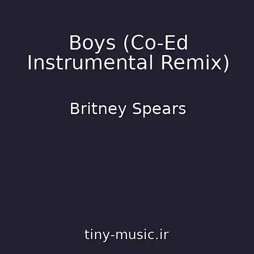 کاور آهنگ Boys (Co-Ed Instrumental Remix) از Britney Spears