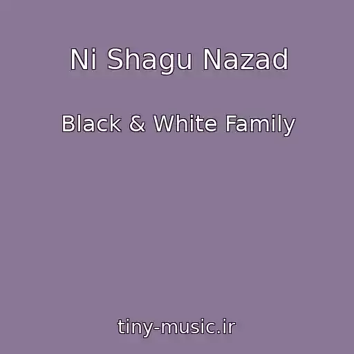 کاور آهنگ Ni Shagu Nazad از Black & White Family