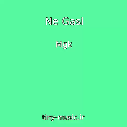 کاور آهنگ Ne Gasi از Mgk