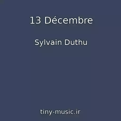 کاور آهنگ 13 Décembre از Sylvain Duthu