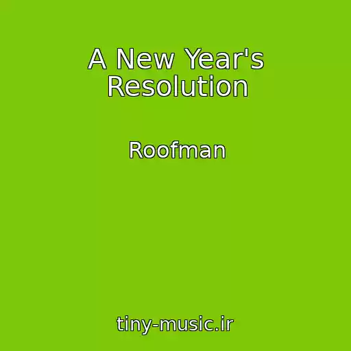 کاور آهنگ A New Year's Resolution از Roofman