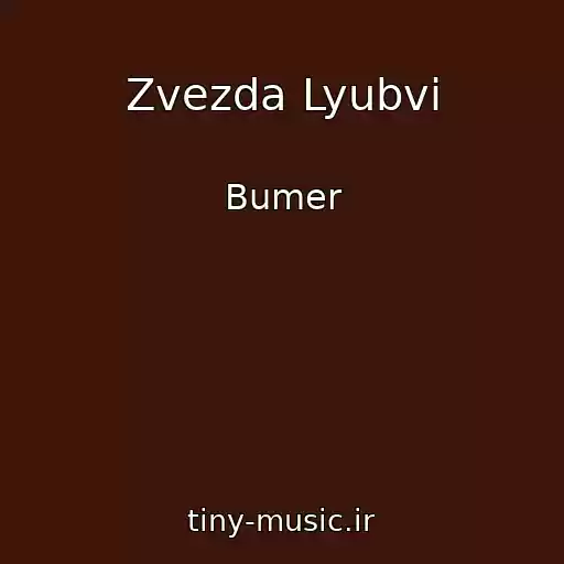 کاور آهنگ Zvezda Lyubvi از Bumer