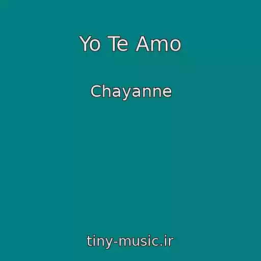 کاور آهنگ Yo Te Amo از Chayanne