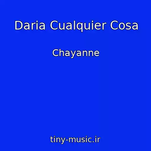 کاور آهنگ Daria Cualquier Cosa از Chayanne