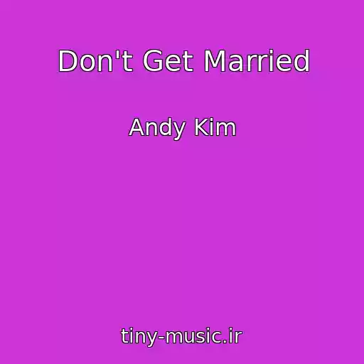 کاور آهنگ Don't Get Married از Andy Kim