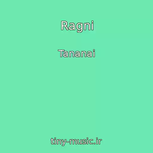کاور آهنگ Ragni از Tananai