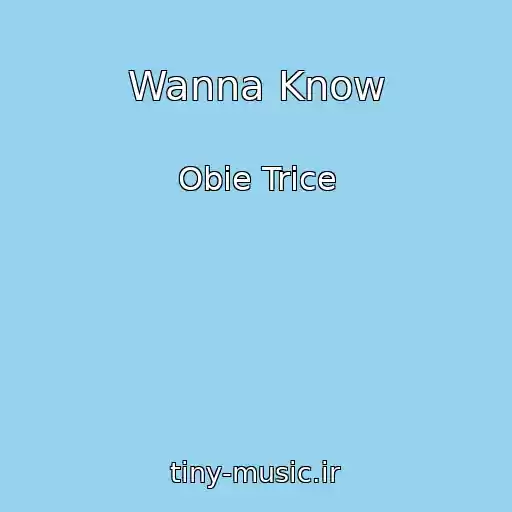 کاور آهنگ Wanna Know از Obie Trice